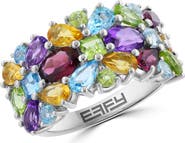 EFFY Sterling Silver Semiprecious Stone Cluster Ring