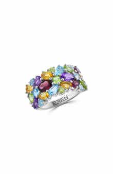 EFFY Sterling Silver Semiprecious Stone Cluster Ring