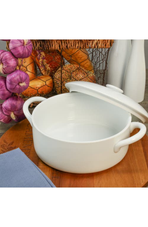 Bia Cordon Bleu Taos Round 72 Oz. Covered Casserole Dish With Handles