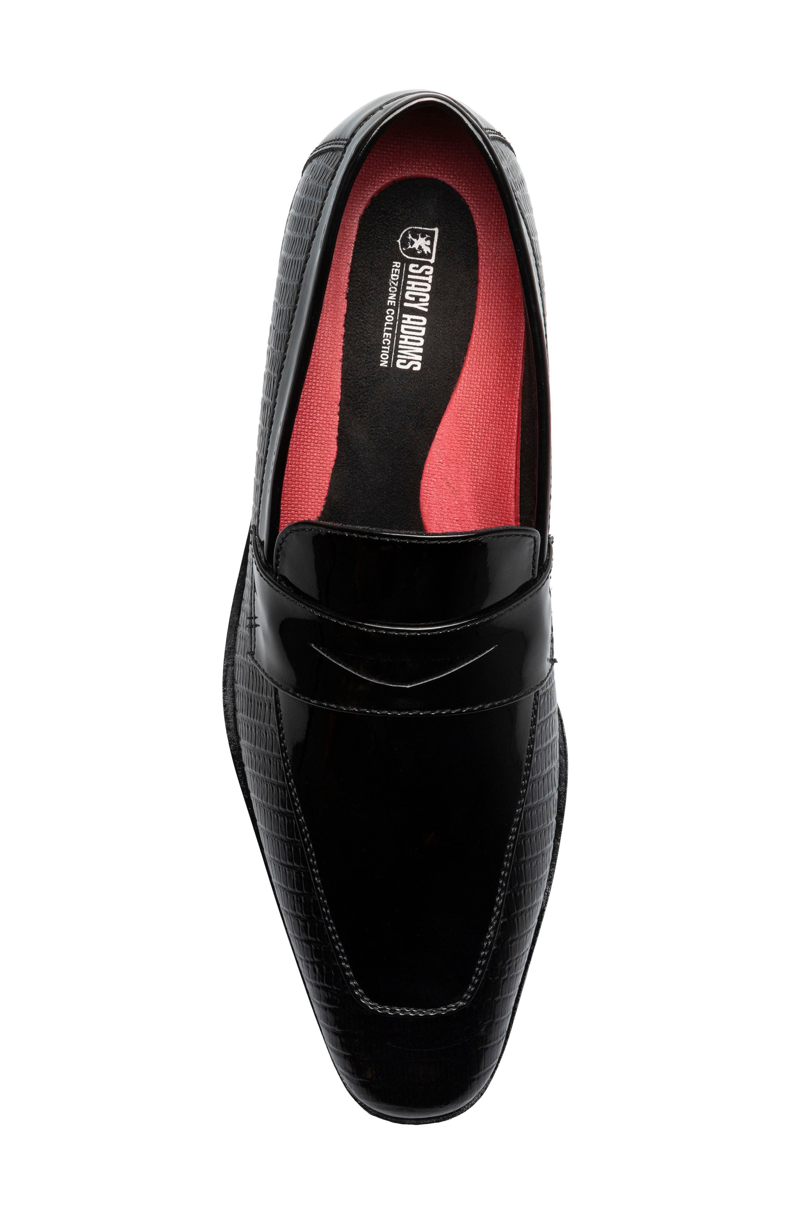 Stacy Adams Ravito Penny Loafer, Alternate, color, Black