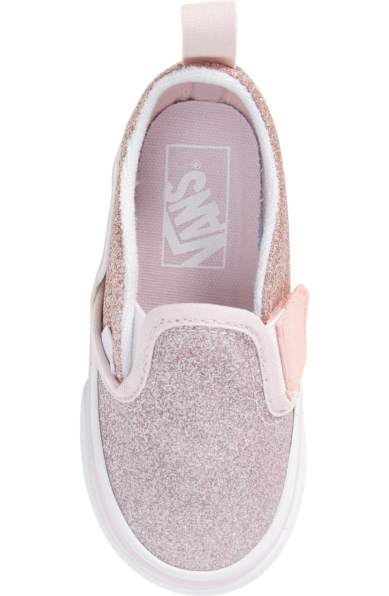Vans Glitter Slip-On Sneaker, Alternate, color,