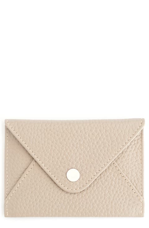 Hieta ● Bella card wallet / Ivory GUCCI Sakai Be Green Calfskin Diagonal Stitched Blondie Card