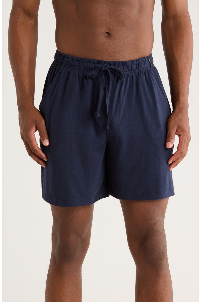 Ultimate Comfort Pajama Shorts, Main, color, DARK NAVY