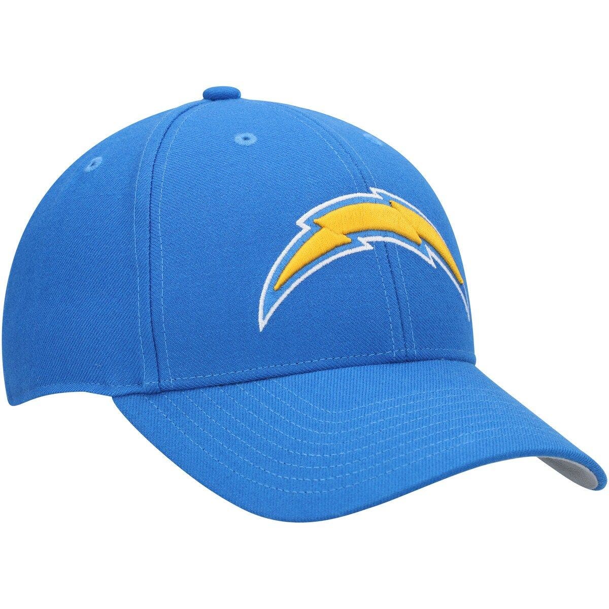 '47 Men's '47 Powder Blue Los Angeles Chargers Logo MVP Adjustable Hat ...