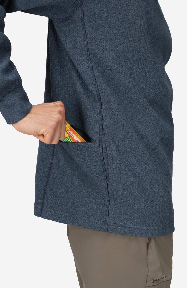 Marmot Ridge Tech Hoodie, Alternate, color, Thunderhead Heather