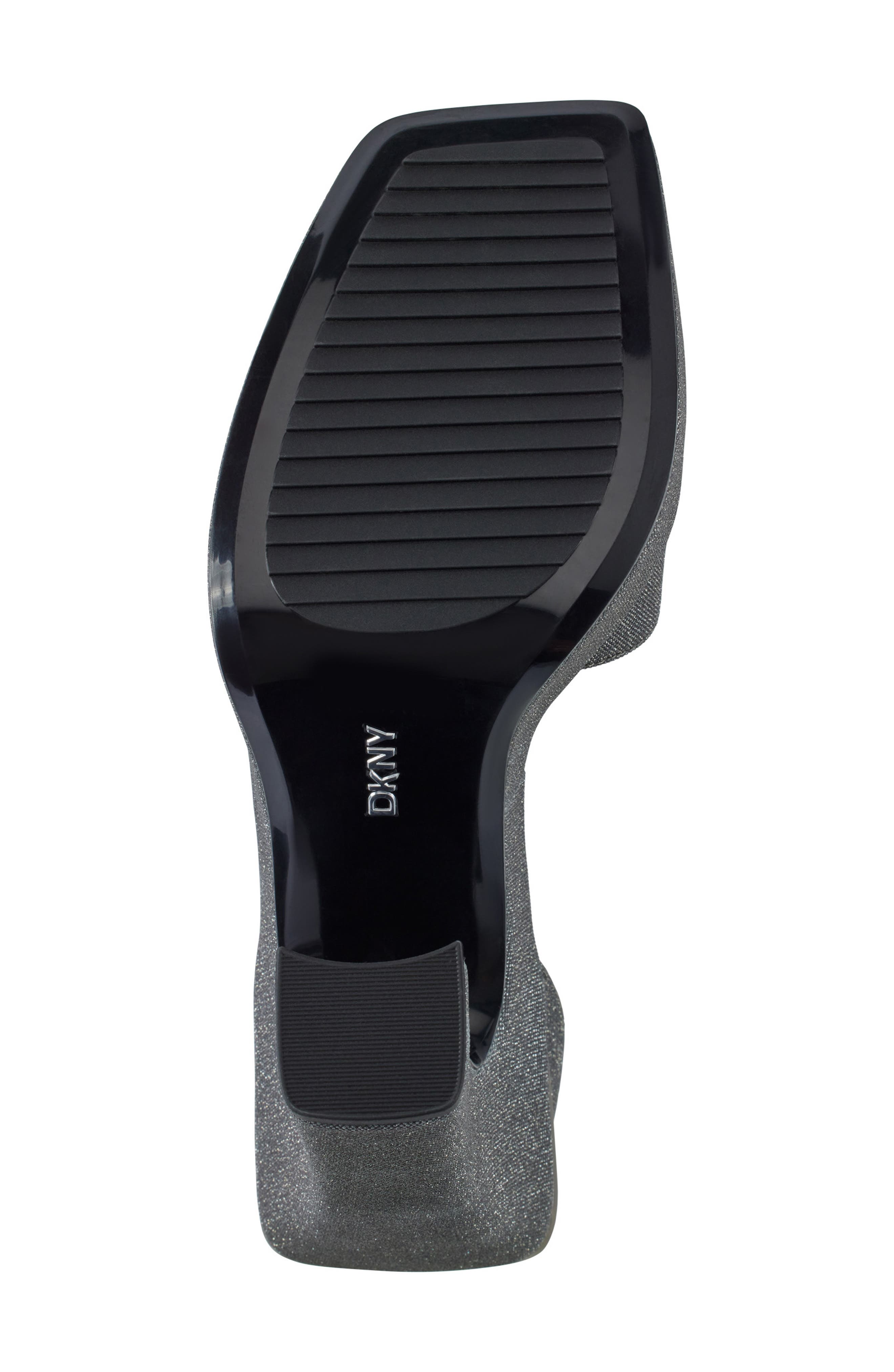 DKNY Linda Ankle Strap Platform Sandal, Alternate, color, Graphite