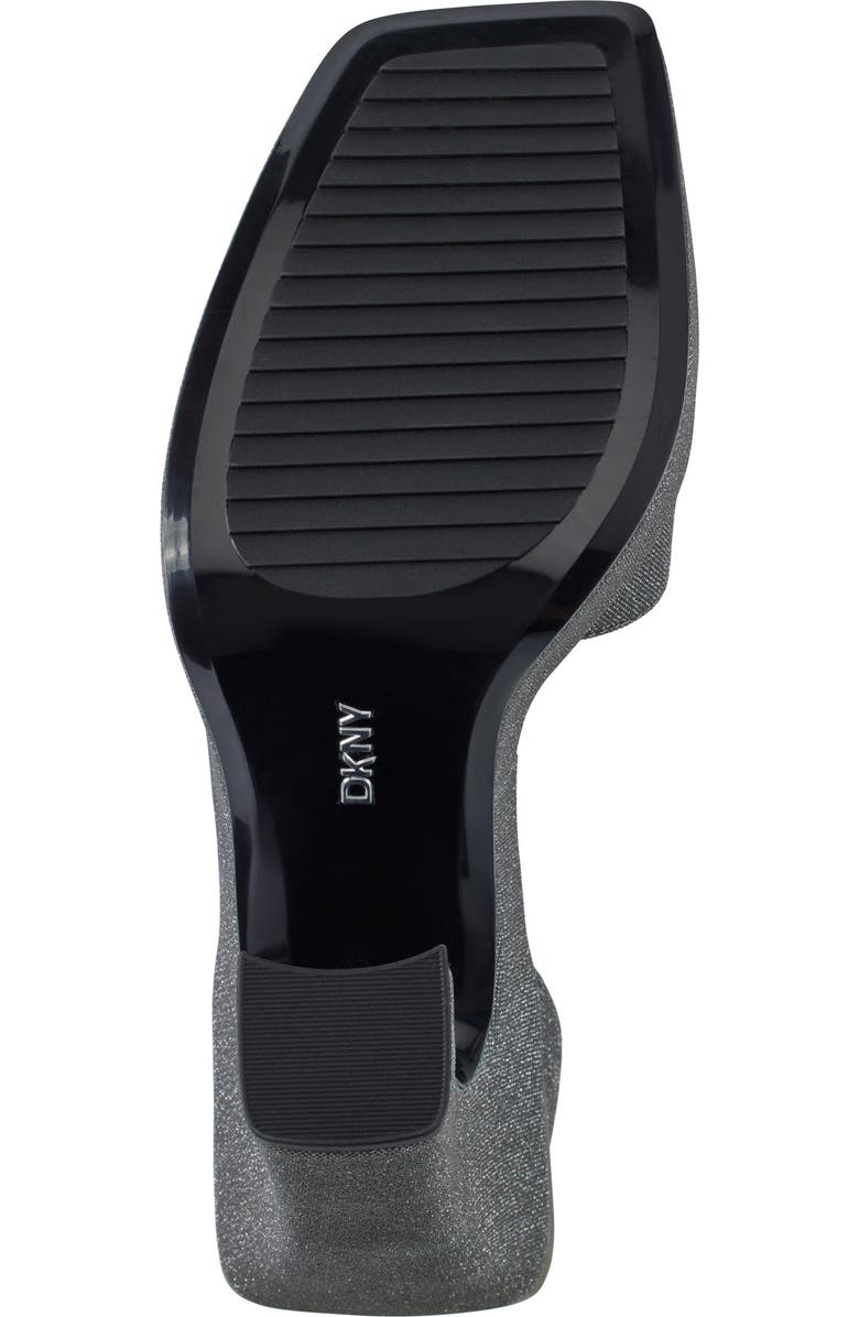 DKNY Linda Ankle Strap Platform Sandal, Alternate, color, Graphite