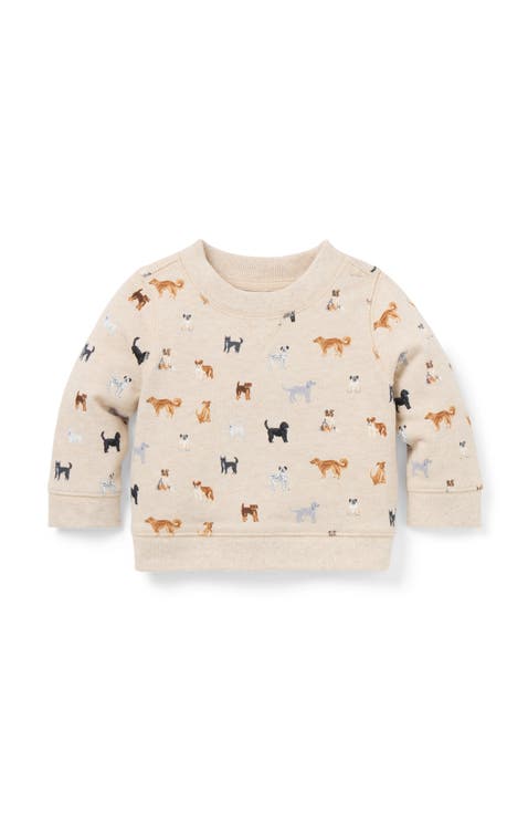 Baby Dog French Terry Sweatshirt (Infant)