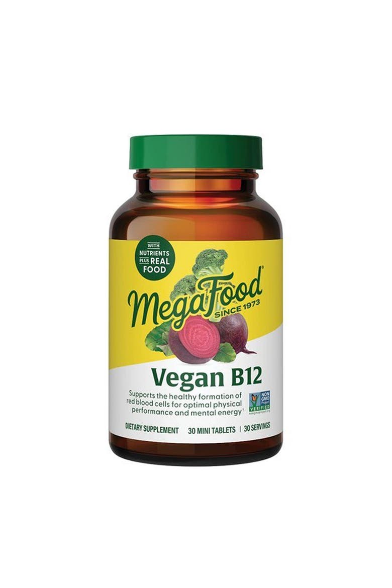 Vegan Vitamin B12 with Vitamin B6, B12 and Folic Acid for Women and Men, 30 Mini Tablets, Main, color, None