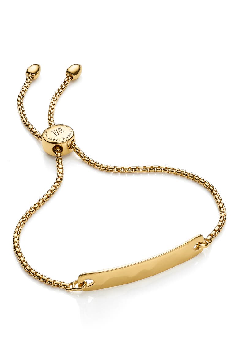 Mini Havana Friendship Chain Bracelet, Alternate, color, GOLD