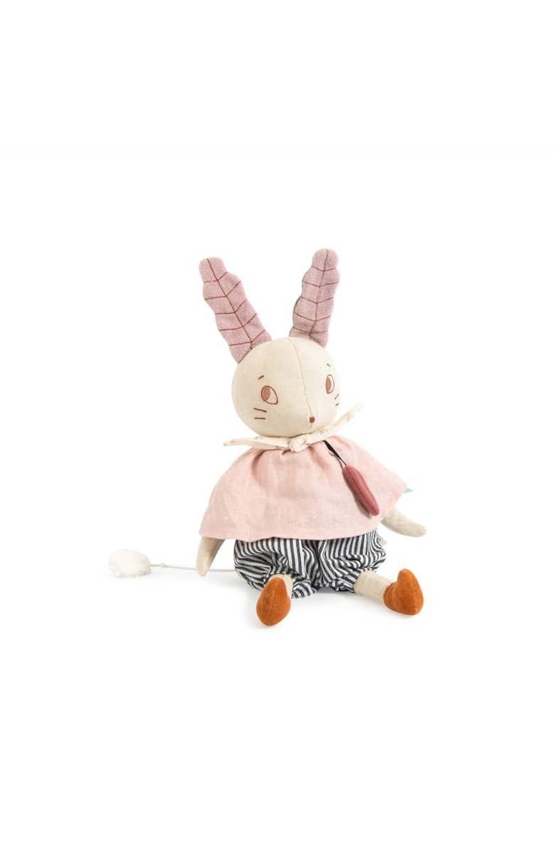 Moulin Roty Lune the Rabbit Musical Toy, Alternate, color, Natural