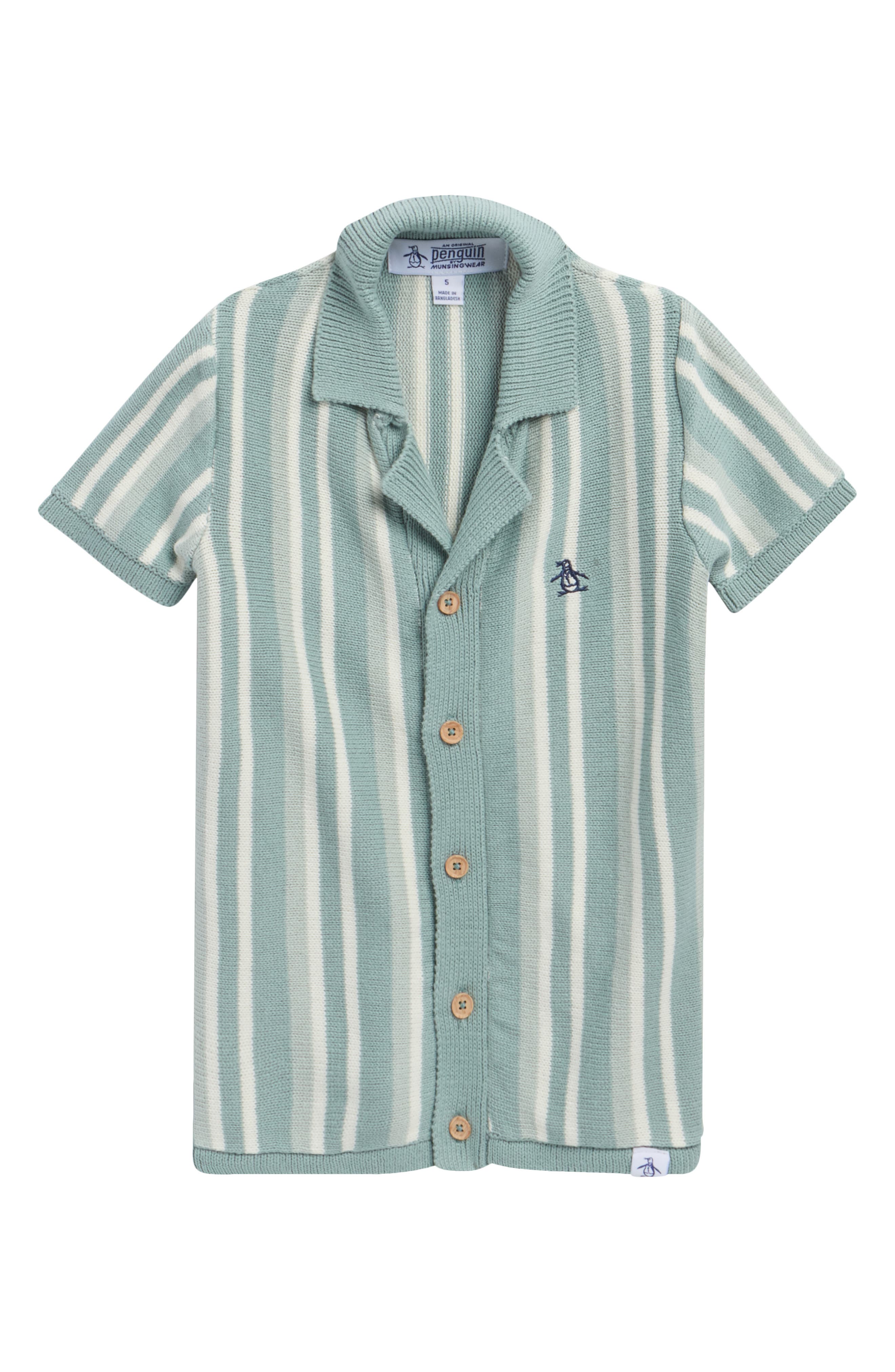 Original Penguin Kids' Stripe Sweater Polo