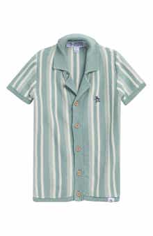 Original Penguin Kids' Stripe Sweater Polo