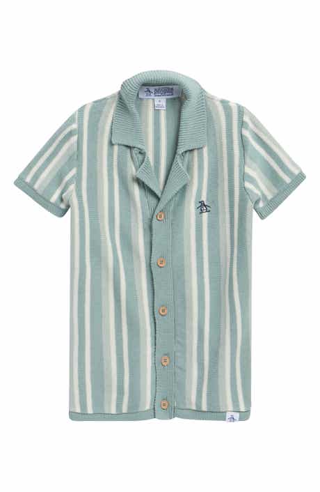 Original Penguin Kids' Stripe Sweater Polo