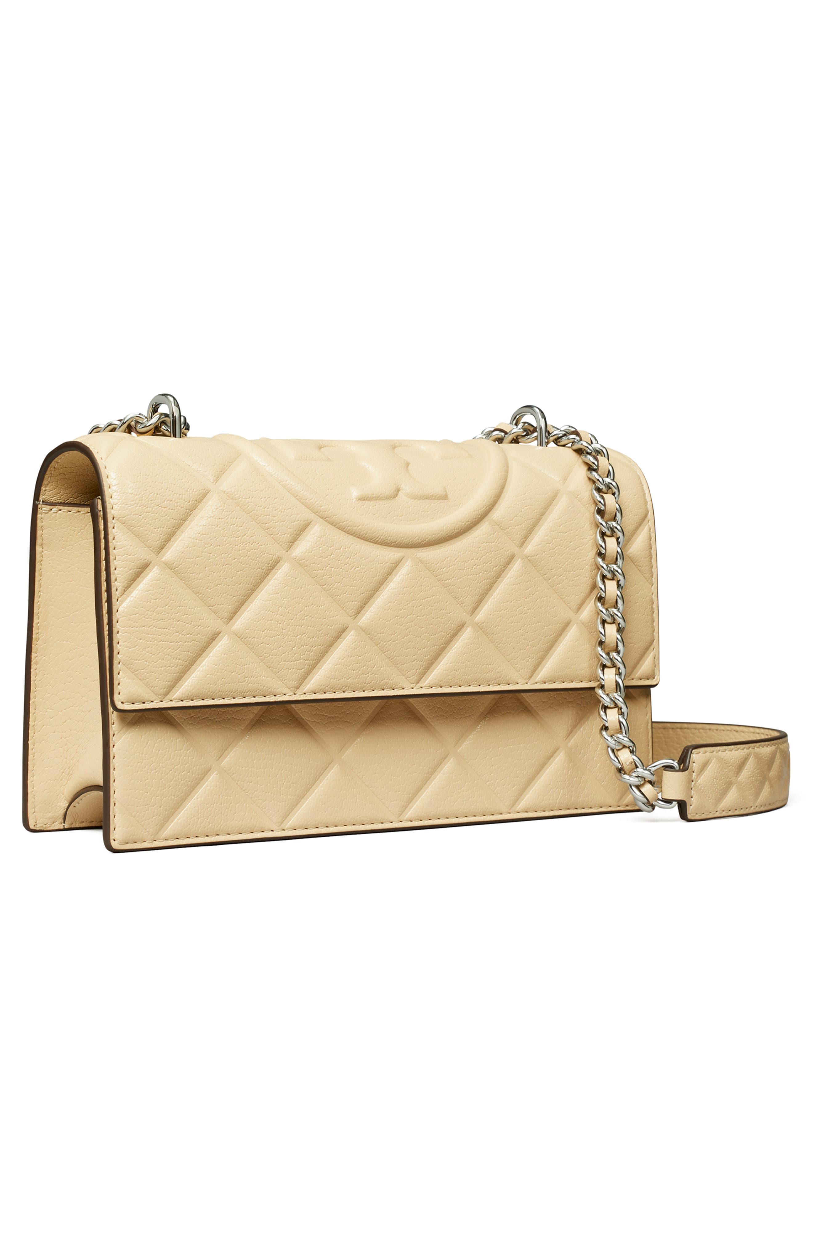 Small Fleming Diamond Quilted Leather Convertible Shoulder Bag, Alternate, color, VANILLA SOFT SERVE