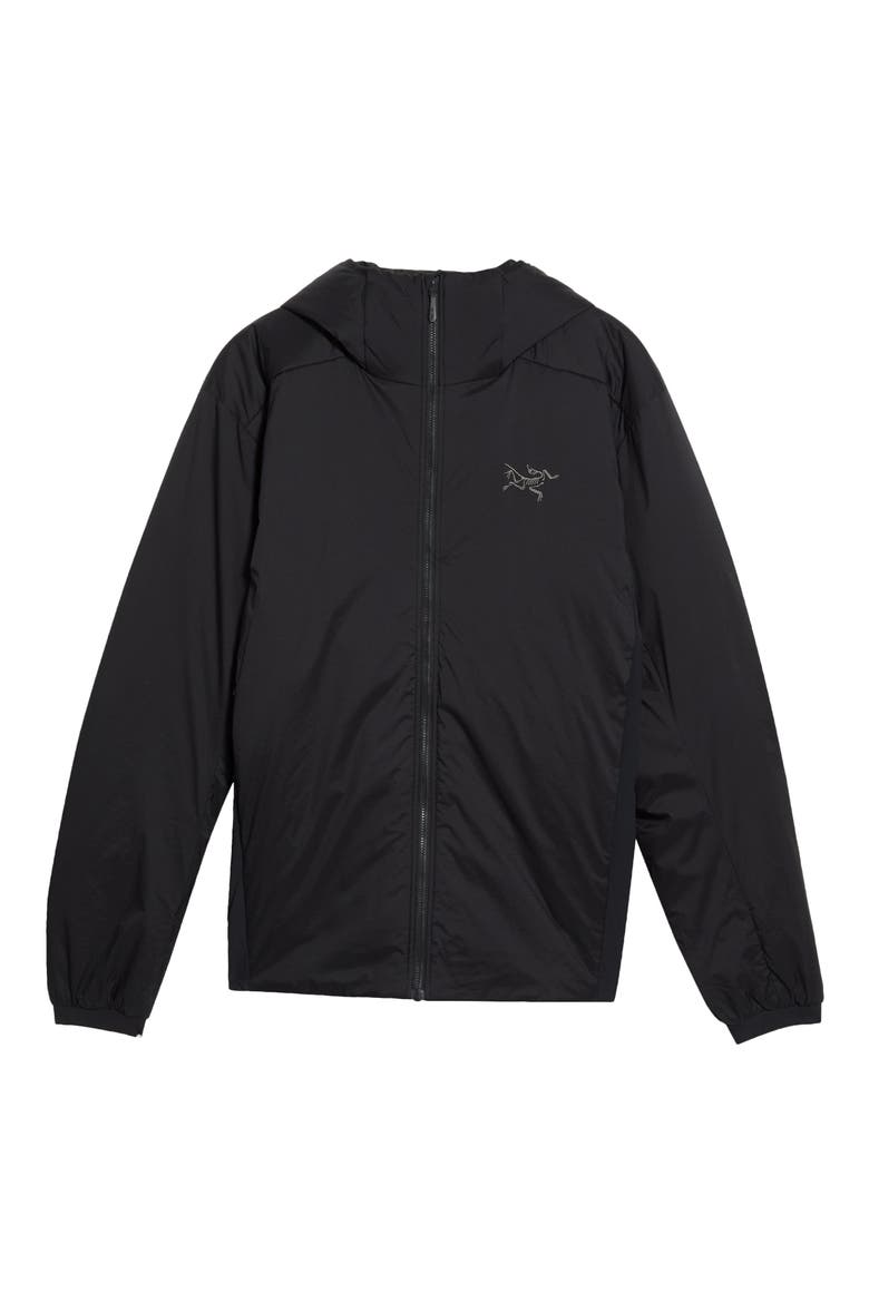 Atom SV Hooded Jacket, Alternate, color, BLACK