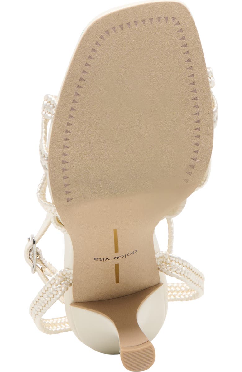 Dolce Vita Helle Faux Pearl Ankle Strap Sandal, Alternate, color,