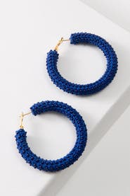 Noonday Collection Azul Crochet Hoops