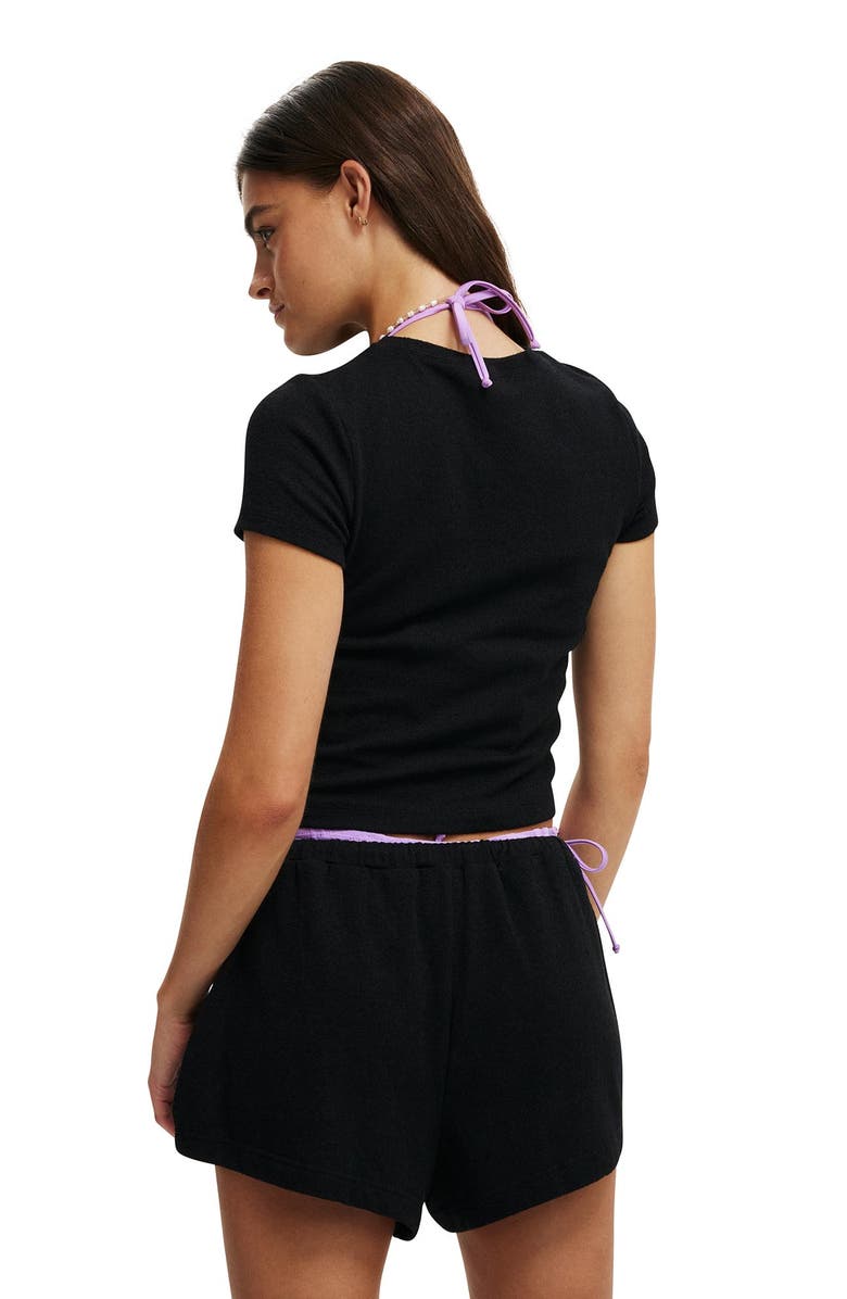 COTTON ON BODY Women's Lightweight Cropped Beach Tshirt, Alternate, color, 