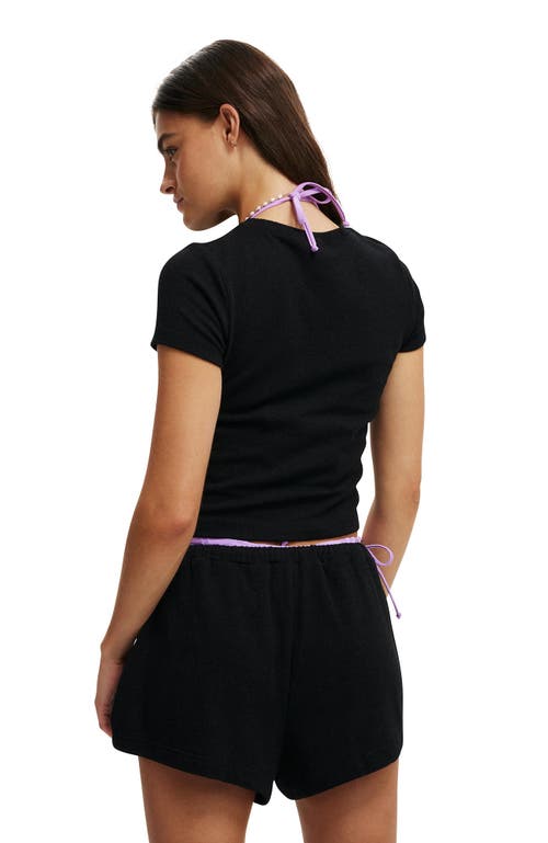 COTTON ON BODY LIGHTWEIGHT CROPPED BEACH TSHIRT