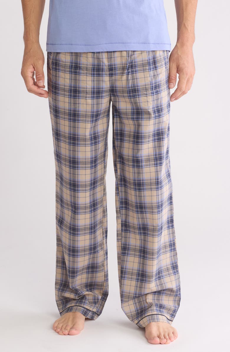 Ted Baker London Luxe Cotton Poplin Pajama Pants, Main, color, 