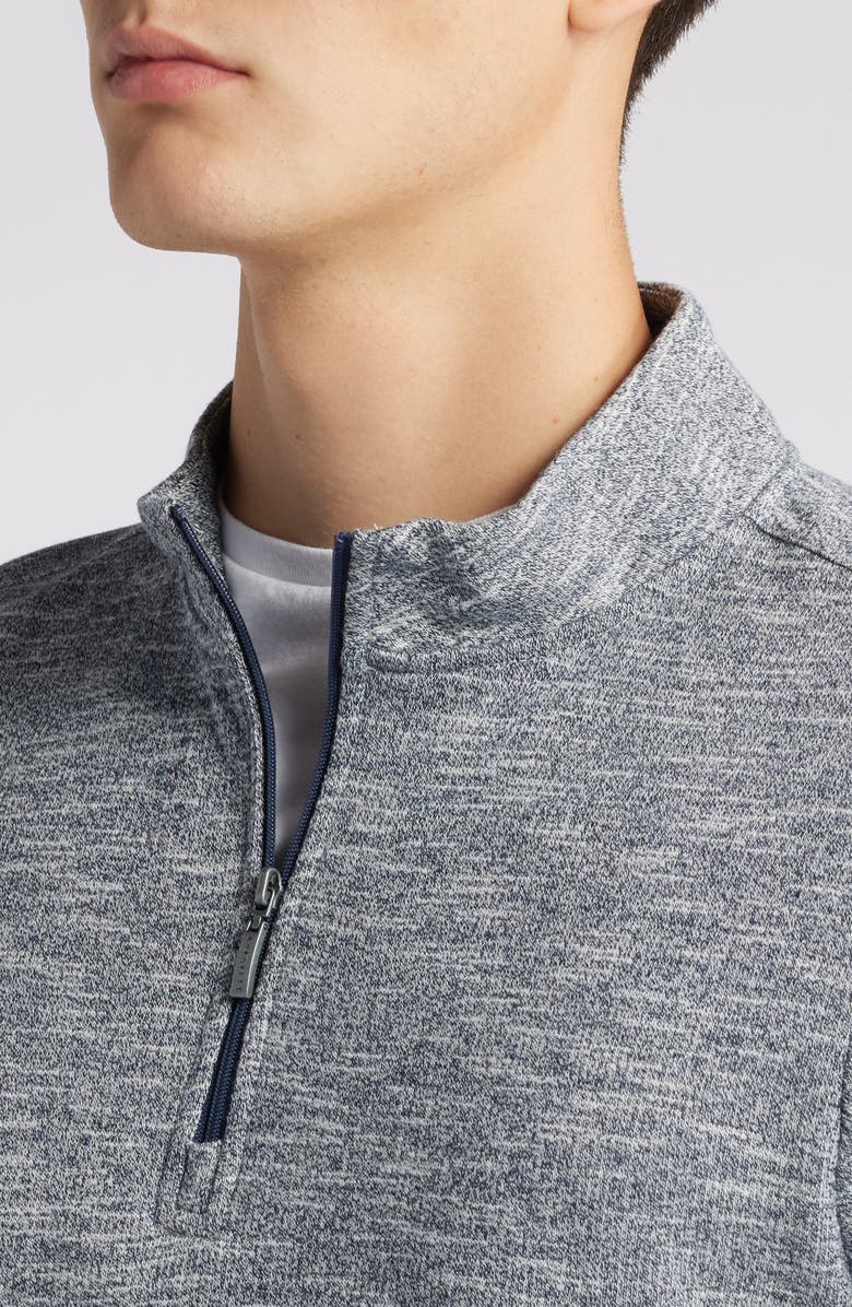 Robert Barakett Crestwood Half Zip Pullover, Alternate, color, Grey/ Navy