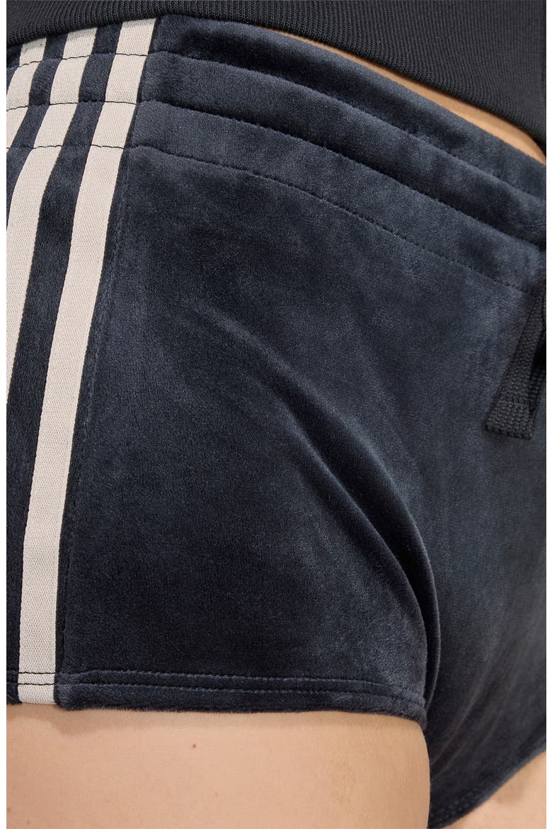 SST Velour Hot Shorts, Alternate, color, BLACK