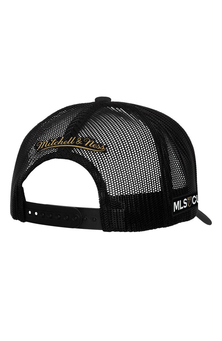 Mitchell & Ness Men's Mitchell & Ness  Black LAFC 2023 MLS Western Conference Champions Locker Room Trucker Snapback Hat, Alternate, color, 