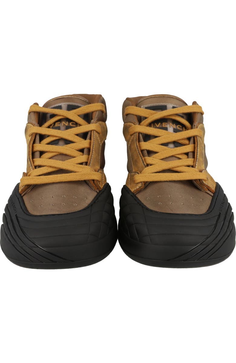 Givenchy Suede Trim Mid Top Sneaker, Alternate, color, Brown/ Beige