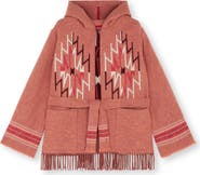 Fortela Navajo Pattern Hooded Jacket