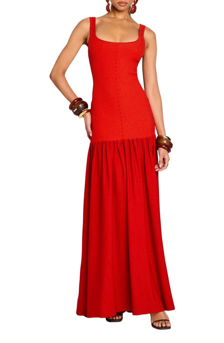 Retrofête Kennedi Knit Dress, Main, color, 