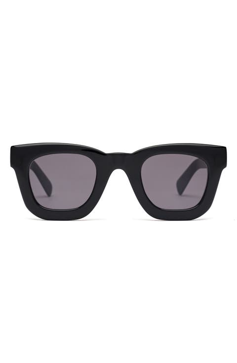 Elia Post Modern Primitive 46mm Small Square Sunglasses