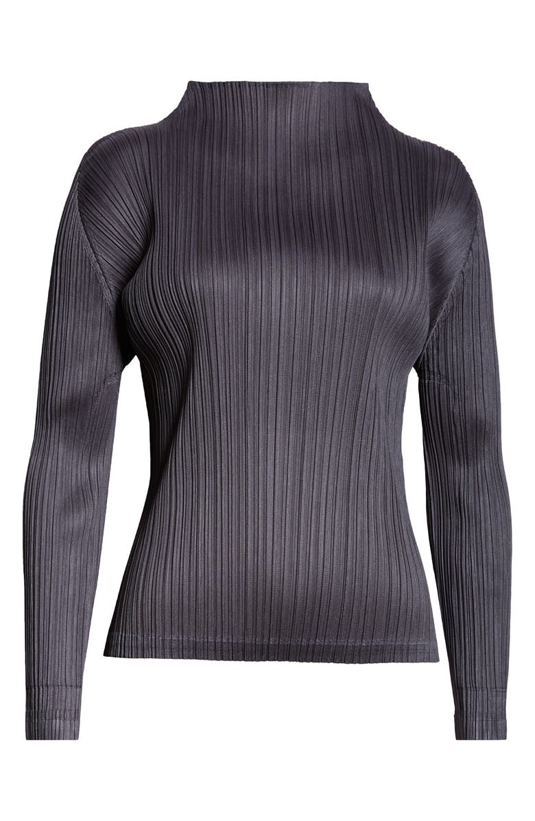 Pleats Please Issey Miyake Soft Pleated Top, Alternate, color, 