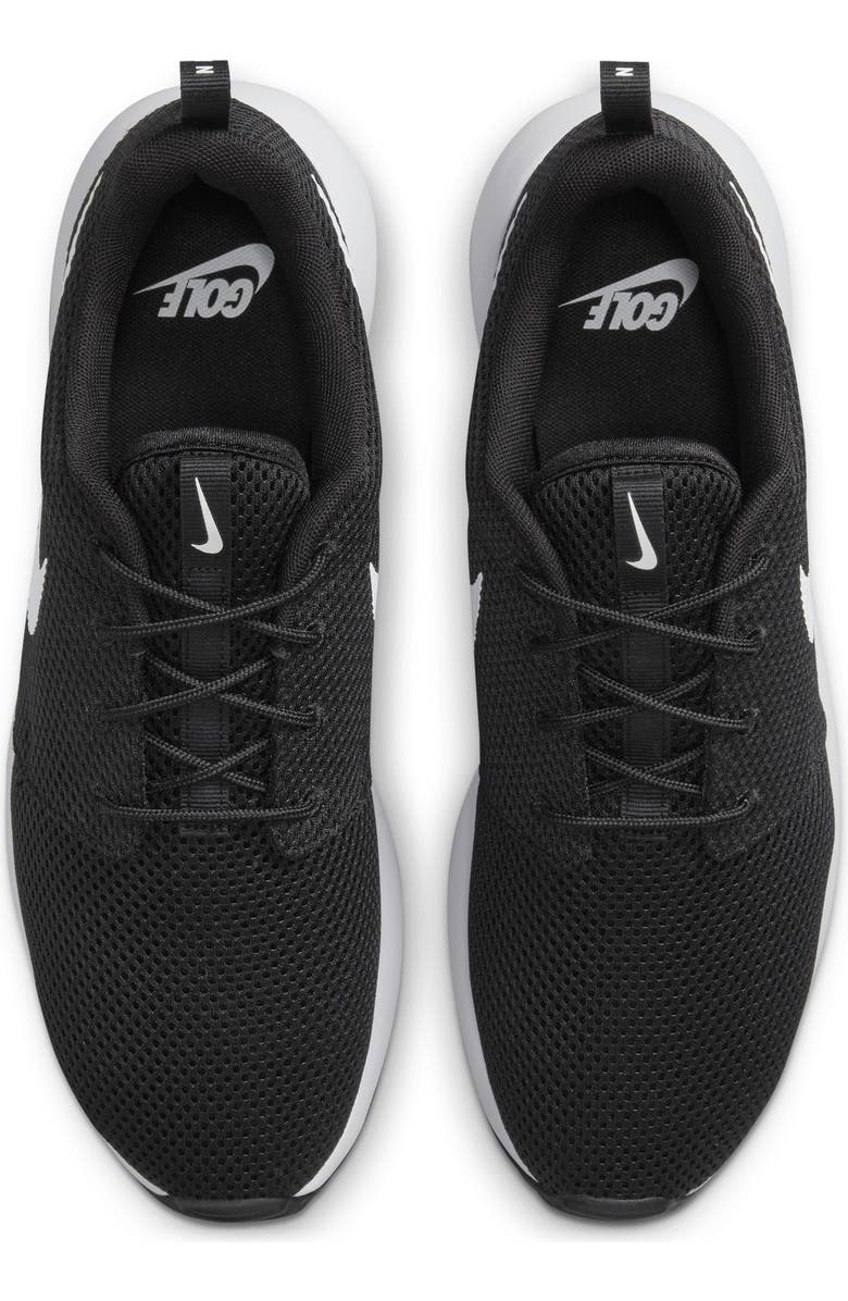 Nike Roshe G Next Nature Golf Shoe, Alternate, color, Black/ White