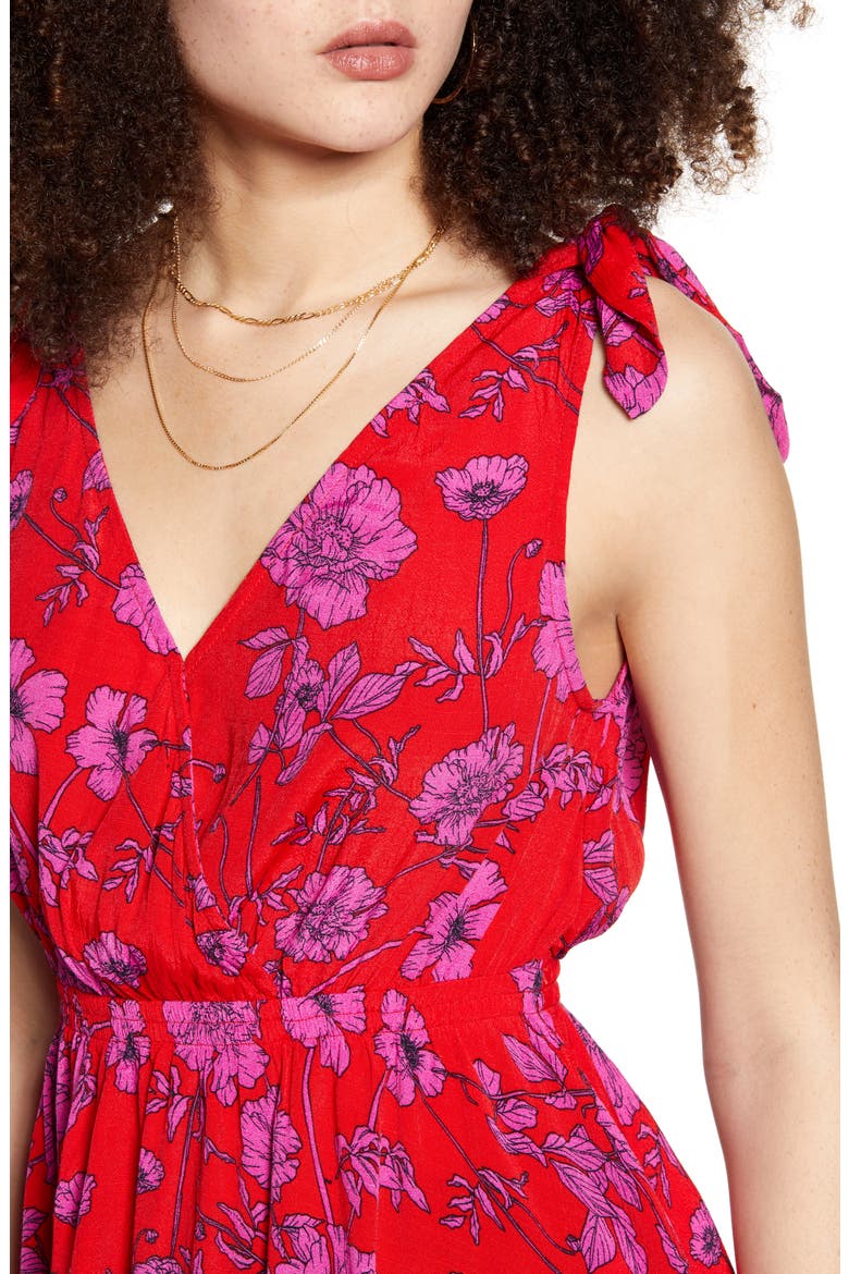 Bondi Beach Tank Top, Alternate, color, RED MAG