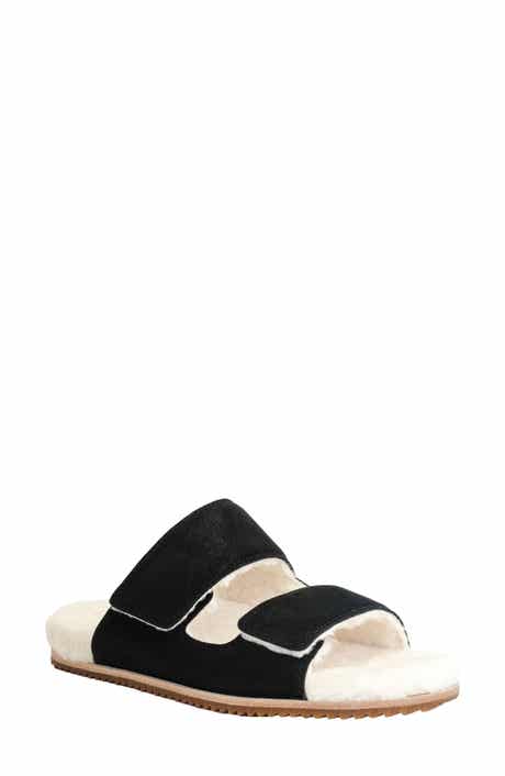 Revitalign Amelia Faux Fur Lined Slide Slipper