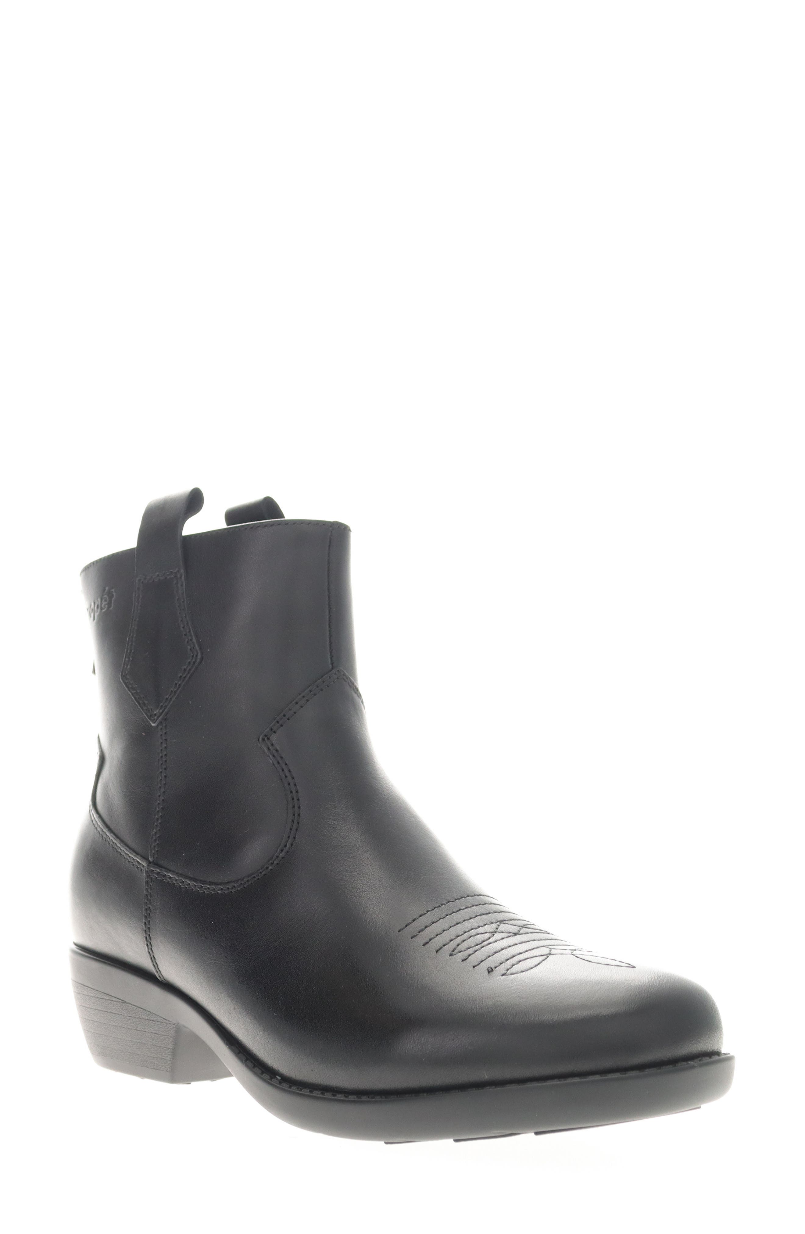 Propét Maisie Western Boot, Main, color, Black