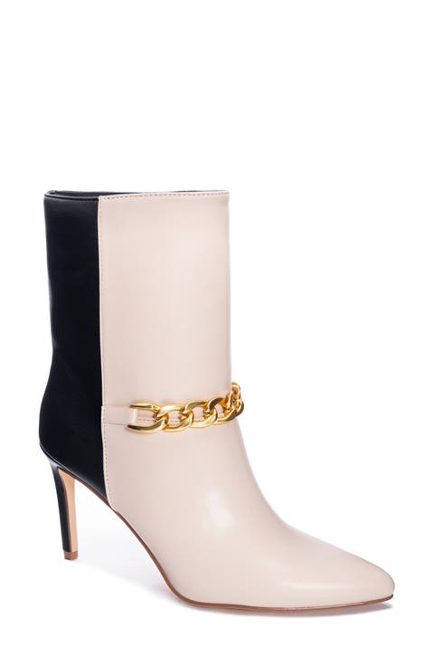 Elisha Chain Stiletto Bootie (Women)
