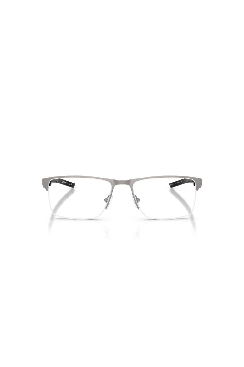54mm Rectangle optical glasses, Alternate, color, Grey