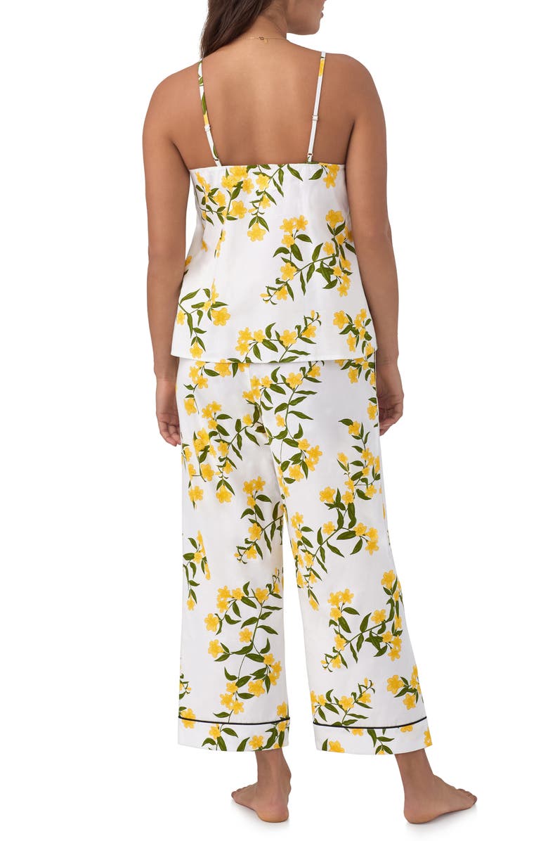 BedHead Pajamas Crop Organic Cotton Camisole Pajamas, Alternate, color, 
