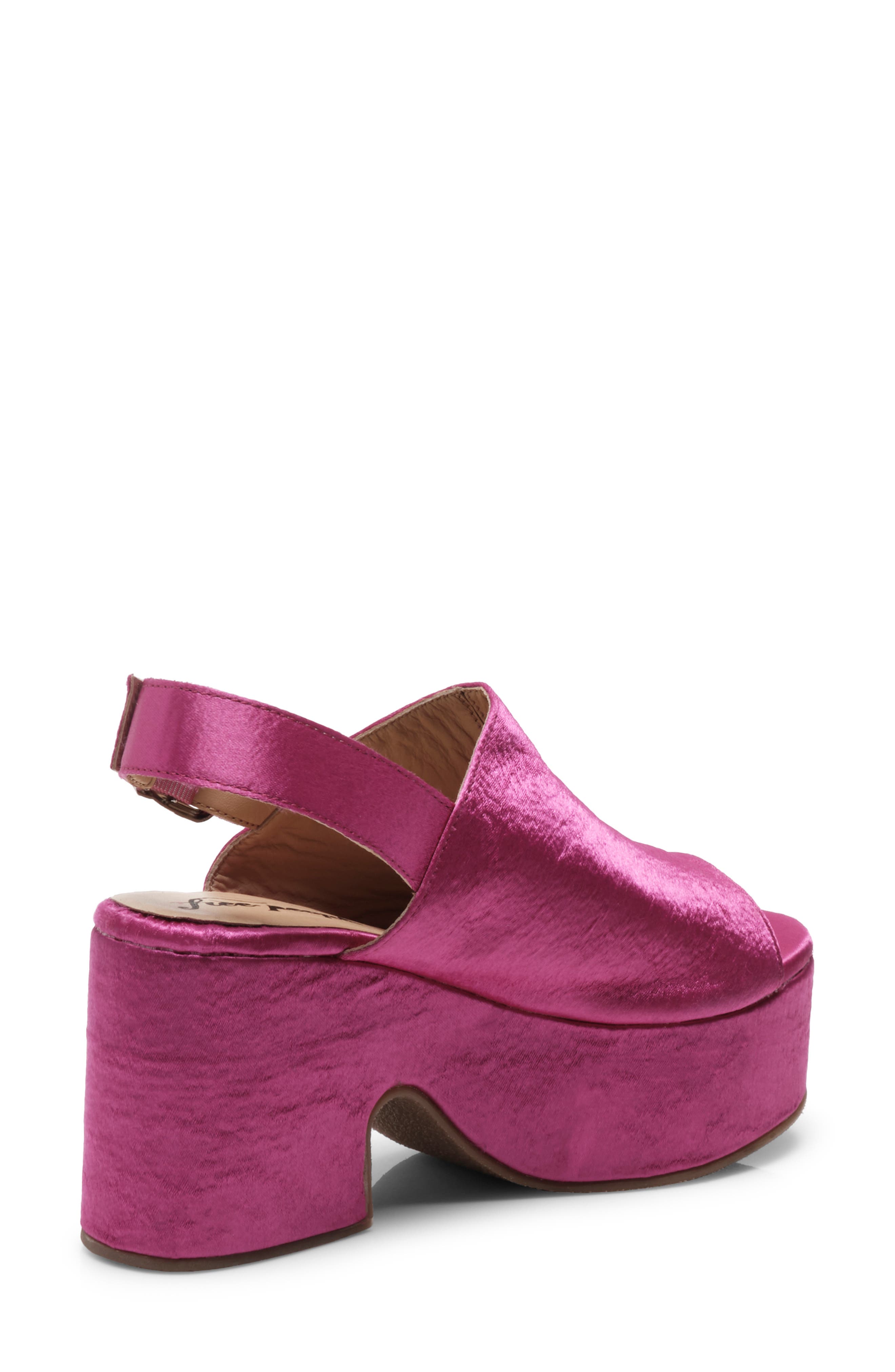Nicola Platform Sandal, Alternate, color, FUCHSIA
