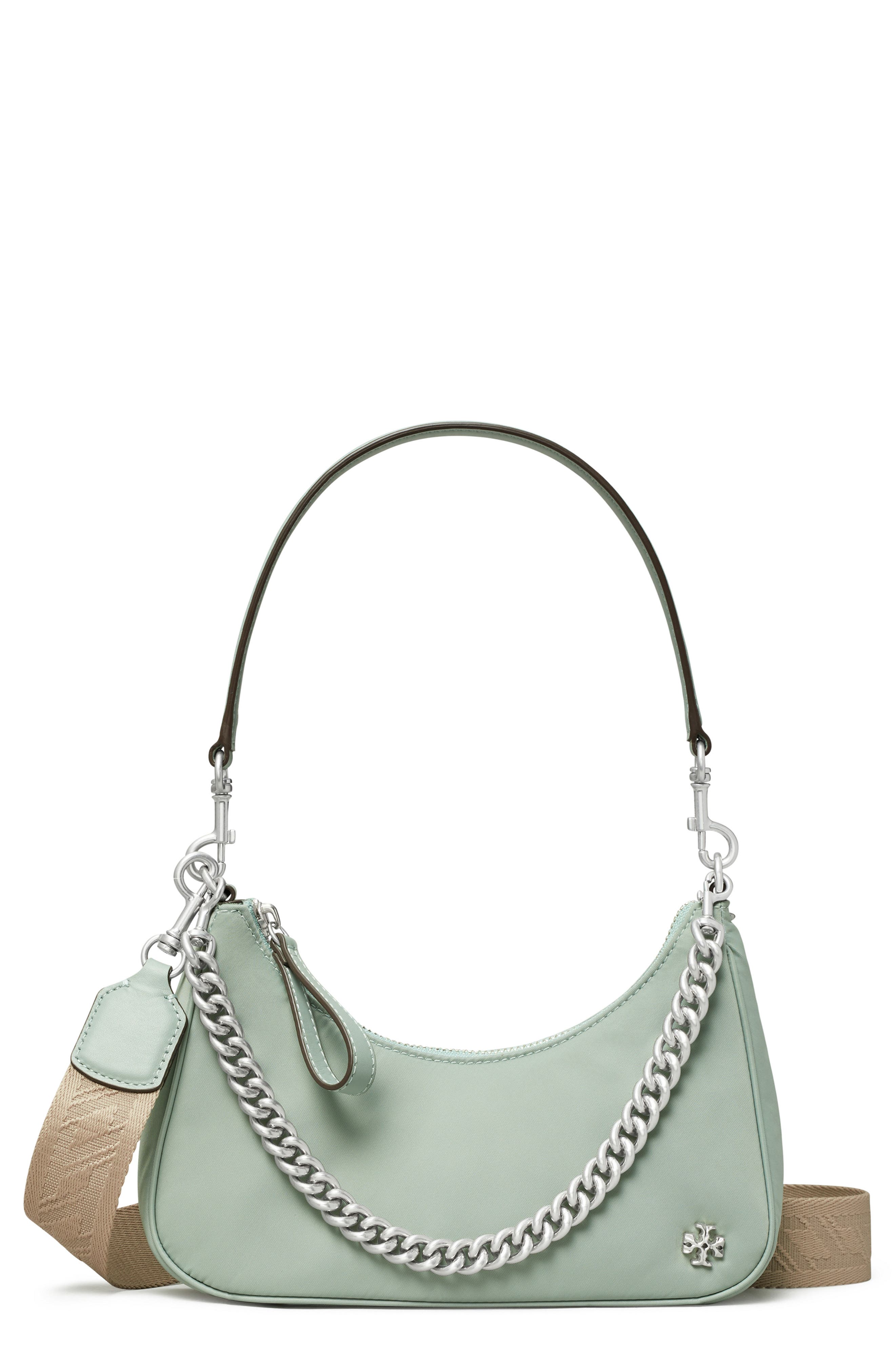 Tory Burch 151 Mercer Small Crescent Bag, Main, color, 