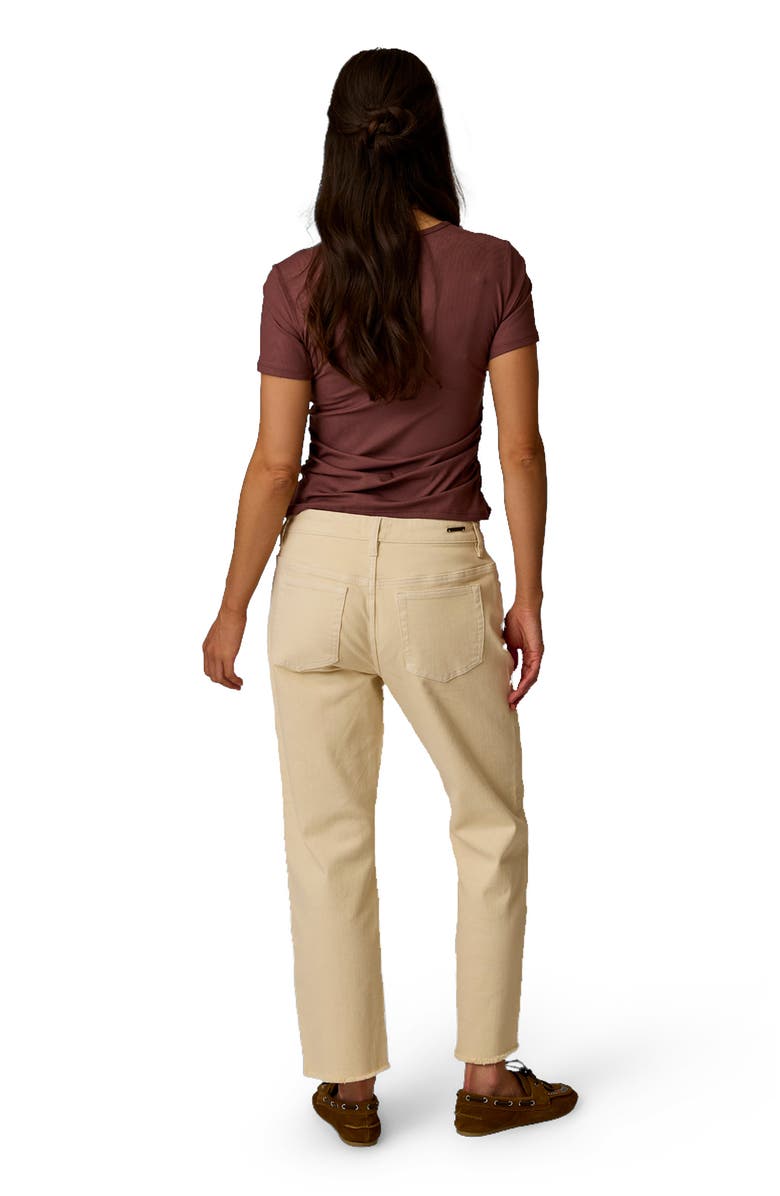 Carve Designs Austin Crop Jean, Alternate, color, Ecru