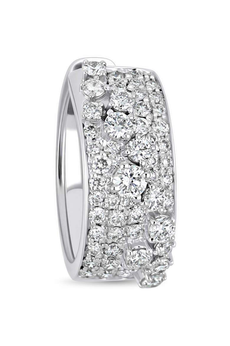 Mika Diamond Hoop Earrings (Online Trunk Show), Alternate, color, 18K WHITE GOLD