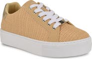 Nine West Gatsby Woven Platform Sneaker