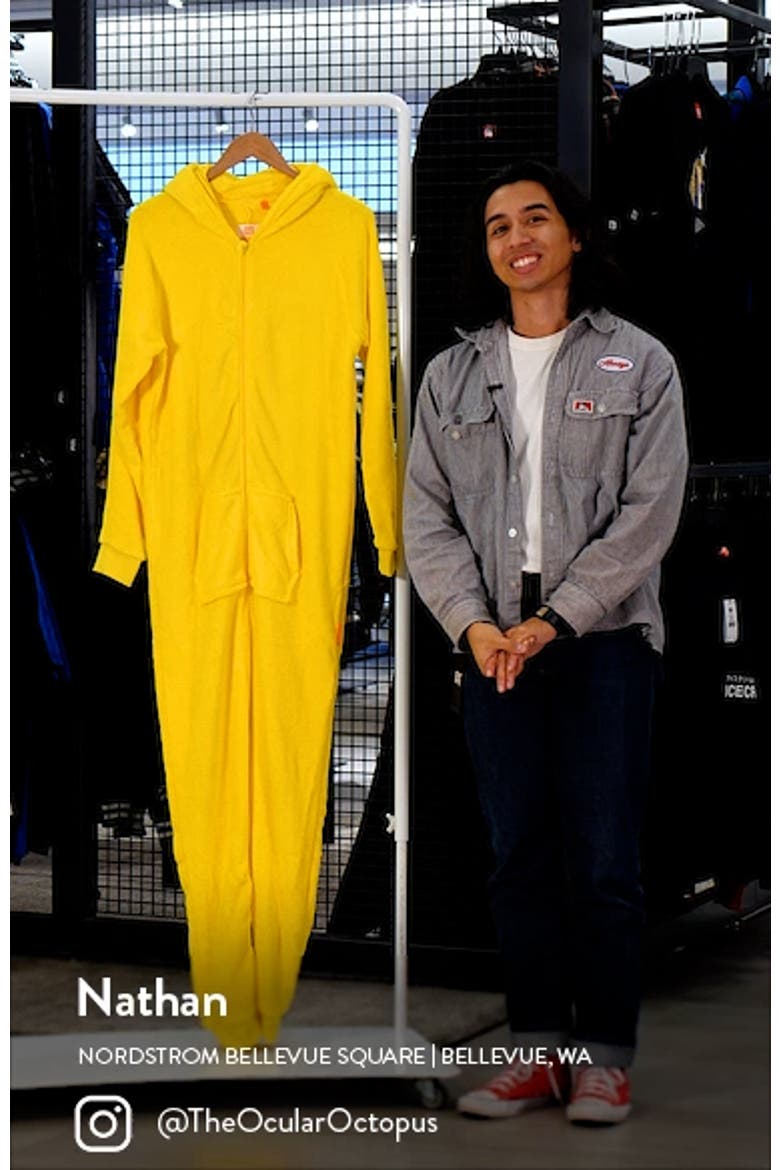 Pokémon™ Pikachu Hooded Long Sleeve Fleece Jumpsuit video