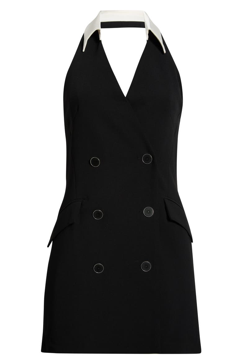 Perah Sleeveless Minidress, Alternate, color, BLACK