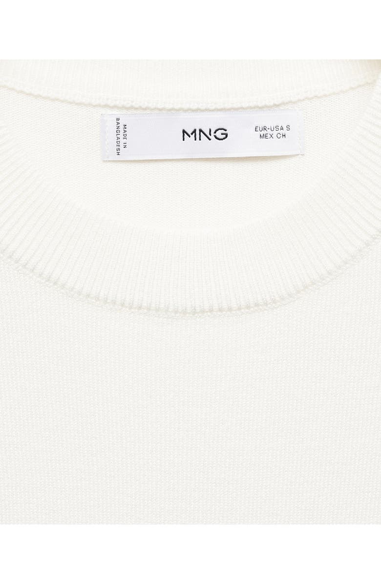 MANGO Short Sleeve Sweater, Alternate, color, 