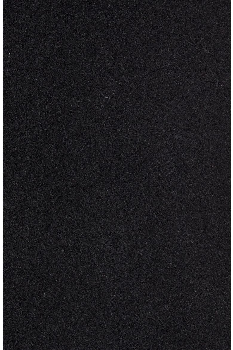 Slim Fit Wool Blend Peacoat, Alternate, color, MIDNIGHT BLUE