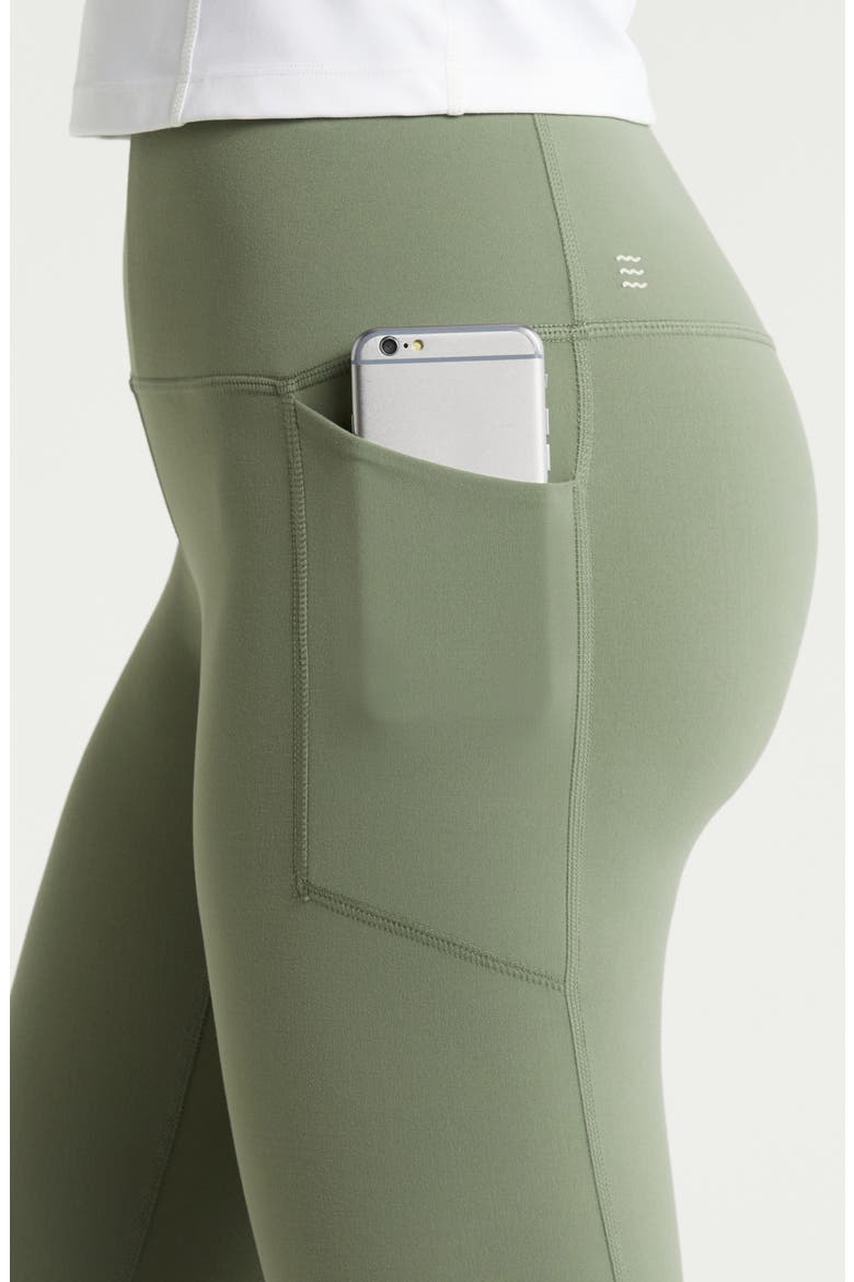 All Day Pocket 7/8 Leggings, Alternate, color, AGAVE GREEN
